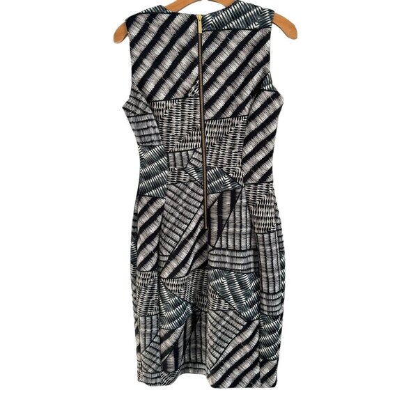 Calvin Klein Dress Size 6 Black Multi Women Dress - Picture 2 of 12
